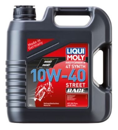 Engine Oil MOTO Street Race Synth 4T 10W-40 mootoriõli 4L