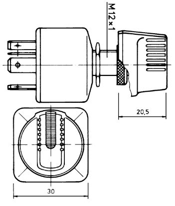 Switch pöördlüliti 0-1,12V