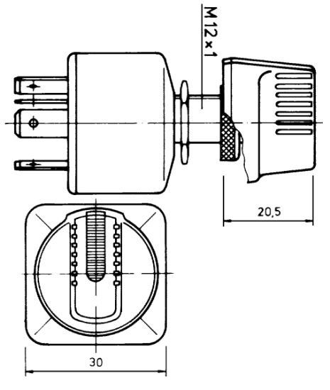 Switch pöördlüliti 0-1,12V