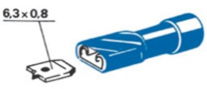 Terminal, electric universal parts 