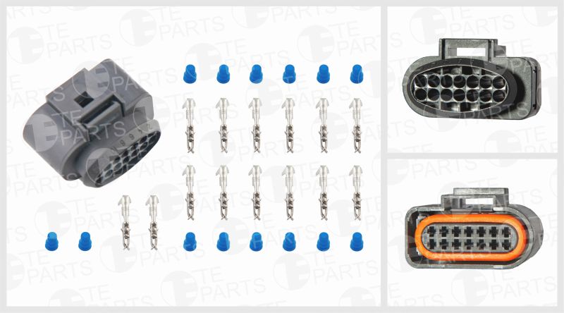 Cable Connector Kit 14 PIN komplekt VAG 6X0973717