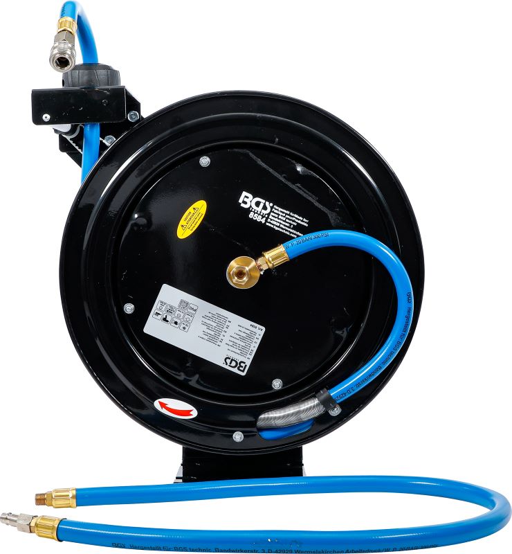 Compressed Air Hose Retractable Air Hose Reel, 15 m