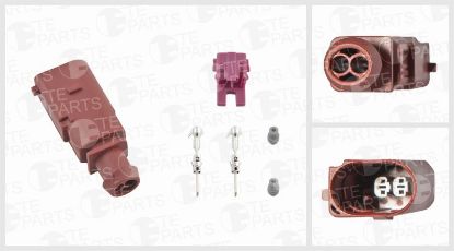 Cable Connector Kit 2 PIN komplekt VAG 6X0973802A