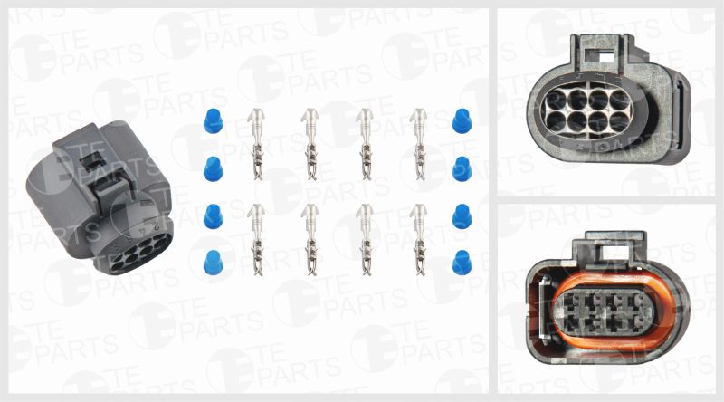 Cable Connector Kit 8 PIN komplekt VAG 1J0973714