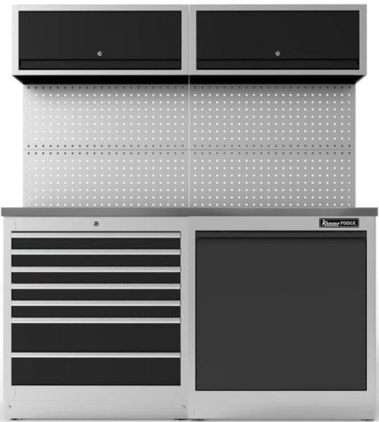 Tool Cabinet Kaks moodulit RV töötasapinnaga