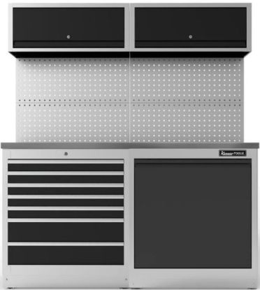 Tool Cabinet Kaks moodulit RV töötasapinnaga