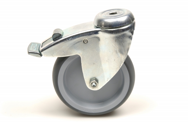 Tool Module Tööriistakäru ratas 120mm pöörlev piduriga