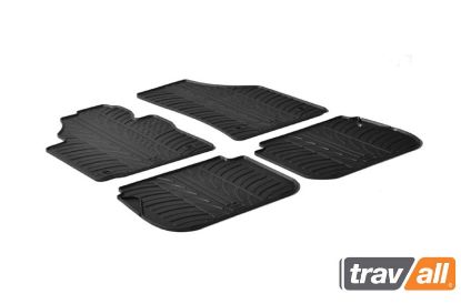Non-skid Inset Mat VW CADDY (03-) MAXI (07-)(4P+FX)