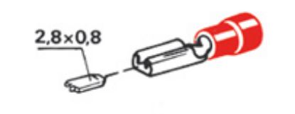 Terminal, electric universal parts 
