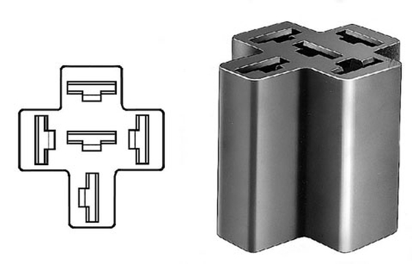 Relay Socket minireleele, 5-otsa