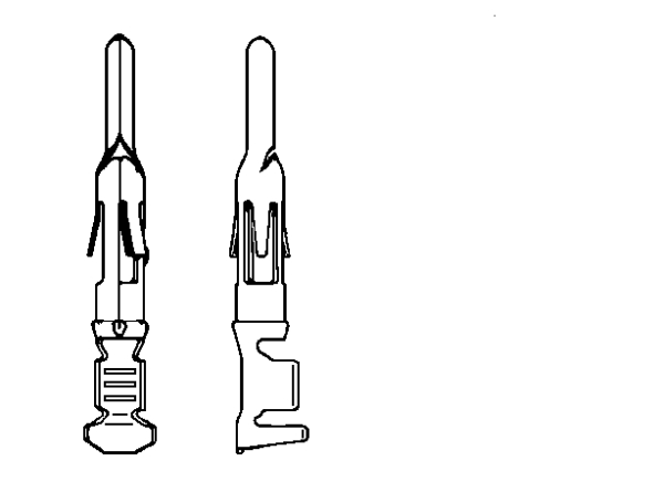 Terminal, electric universal parts coni 1,5-2,5mm 100tk
