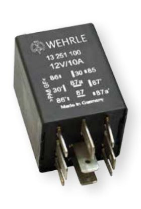 Relay, main current Kahe kontuuriga dioodiga 2x10 A