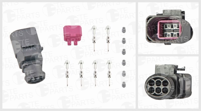 Cable Connector Kit 6 PIN komplekt VAG 3B0973813