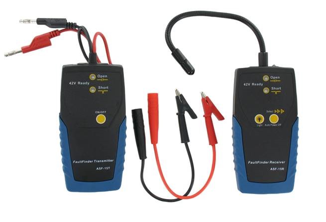 Tester, engine Lühise ja katkestuse otsimiseks spetsiaaltester