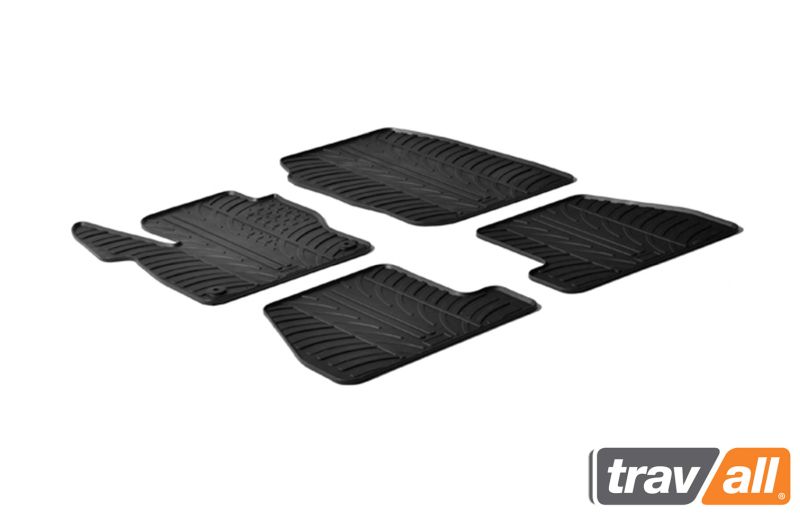 Non-skid Inset Mat FORD FOCUS (2010-2014) (4P+FIX)