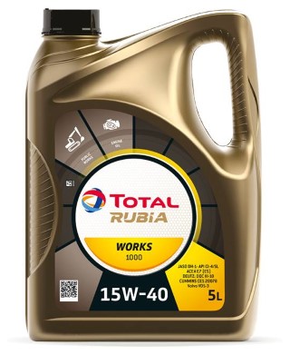 Engine Oil Rubia Works 1000 15W-40 5l
