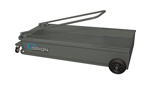 Barrel Pallet Õlikogumis alus ratastel 95L