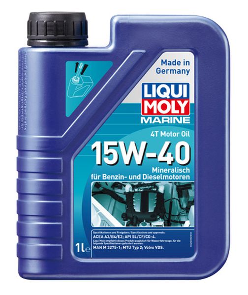 Engine Oil MARINE 15W-40 1L