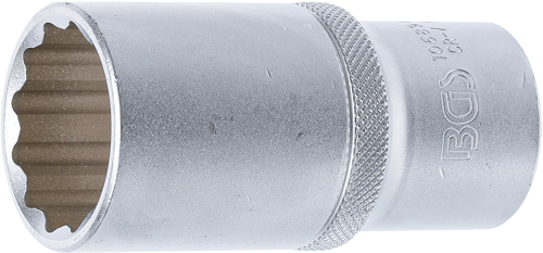 Socket Wrench Insert 1/2 Deep Socket, 12-pt., 28 mm