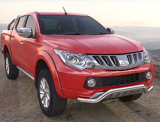 Frontal Protection Bar Mitsubishi L200 15- 60mm