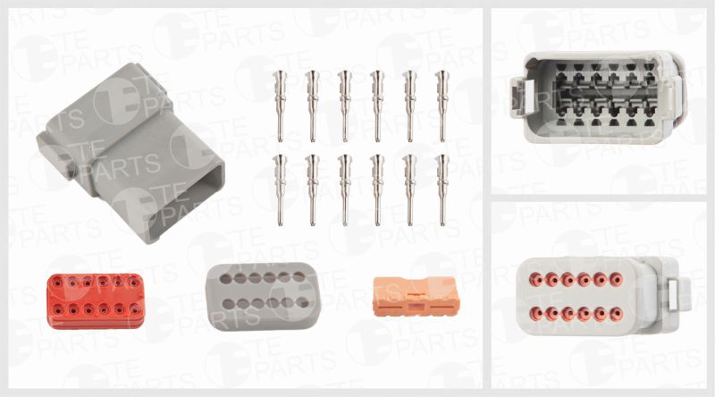 Cable Connector Kit 12 PIN komplekt DEUTSCH: DT04-12PA