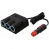 Socket sigaretisüütaja jagaja 12/24V, 3 pesaga, 2m