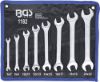 Open-end Spanner Set 8-piece Open End Spanner Set, 6x7-20x22 mm