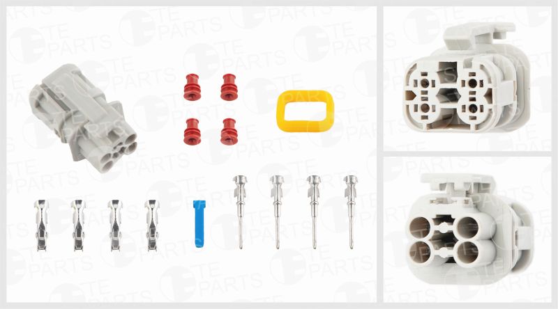 Cable Connector Kit 4 PIN komplekt MAN: 81254320345