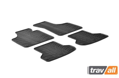 Non-skid Inset Mat AUDI A3/S3 (3/5-ust) 03-12 (4PC+FX)