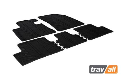 Non-skid Inset Mat CITROEN C4 PICASSO (2013-) 5PC+FX