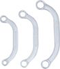 Starter/BIock Spanner Set 3-piece Obstruction Ring Spanner Set, 10x13-17x19