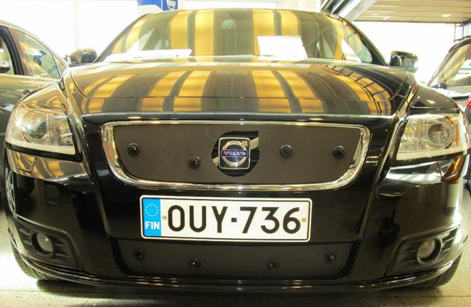 Trim/Protective Strip, radiator grille Volvo V50 2011-2012 (täielikult avatud iluvõre)