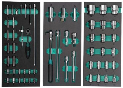 Tool Trolley Custom Line, Kollane, 182 osa