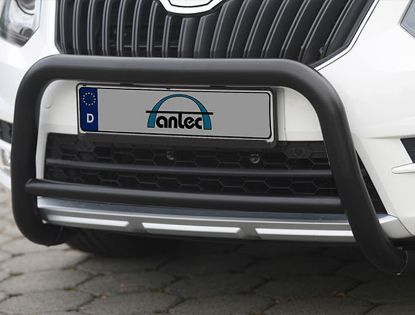 Frontal Protection Bar SKODA Yeti 13-18 60mm+42mm MUST