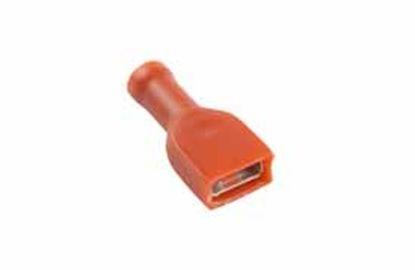 Terminal, electric universal parts plaat isol. 6,3mm pun 100tk