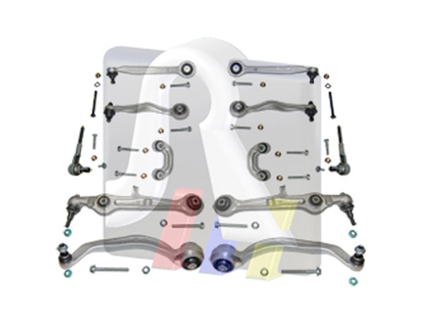 Control/Trailing Arm Kit, wheel suspension 
