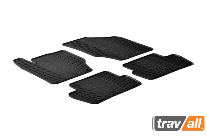 Non-skid Inset Mat CITROEN C4 / DS4 5 DR (10-)(4PCS+FIX)