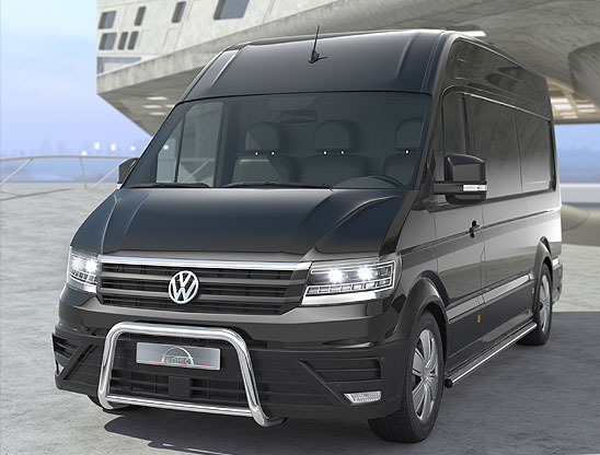 Frontal Protection Bar VW Crafter 17- 60mm+42mm