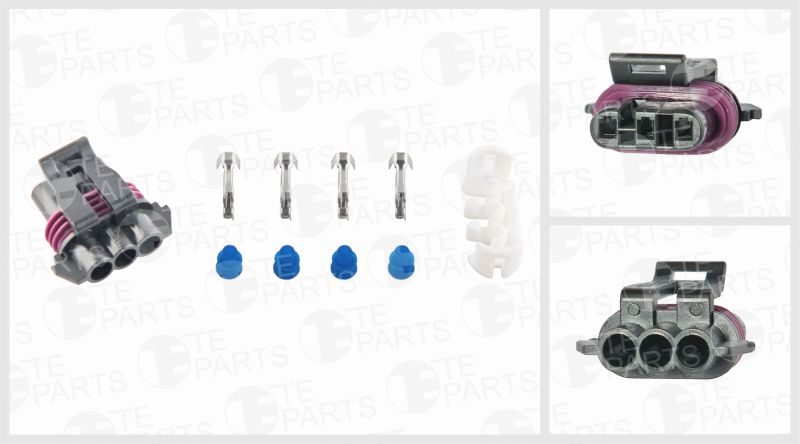 Cable Connector Kit 3 PIN komplekt GM 12117025