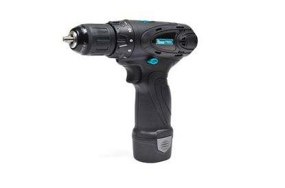 Drill (rechargeable battery) akutrell 10.8V 10mm kahe akuga