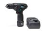 Drill (rechargeable battery) akutrell 10.8V 10mm kahe akuga