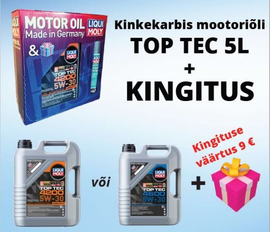 Engine Oil TOP TEC 4200 5w-30 5L + Kingitus