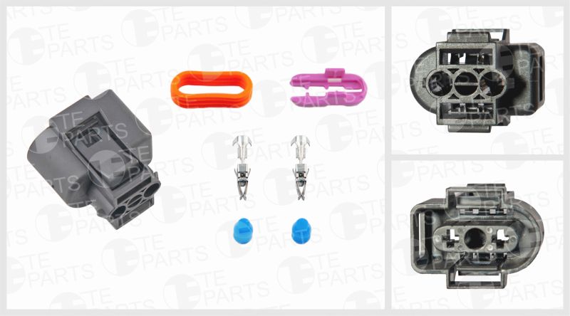 Cable Connector Kit 2 PIN komplekt VAG 1J0973202