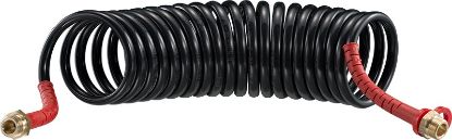 Connector Cable, trailer Suruõhu spiraalvoolik M22x1,5 ISA, 4m, punane