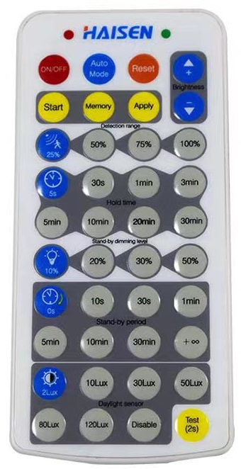 Industrial lighting accessories Remote Contoller L&L Battenile (sensoriga mudel)