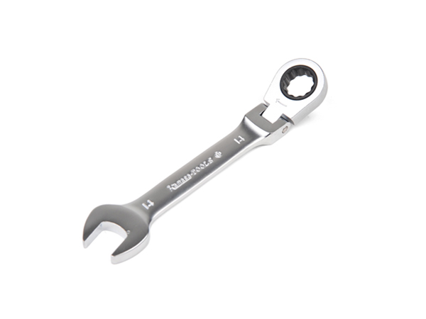 Ring-/Open End Spanner narrega 14 mm, liigendiga