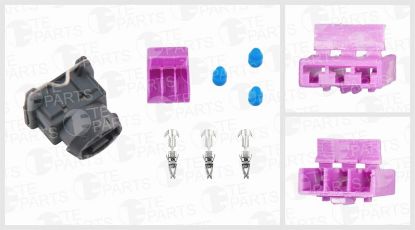 Cable Connector Kit 3 PIN komplekt VAG 443906233