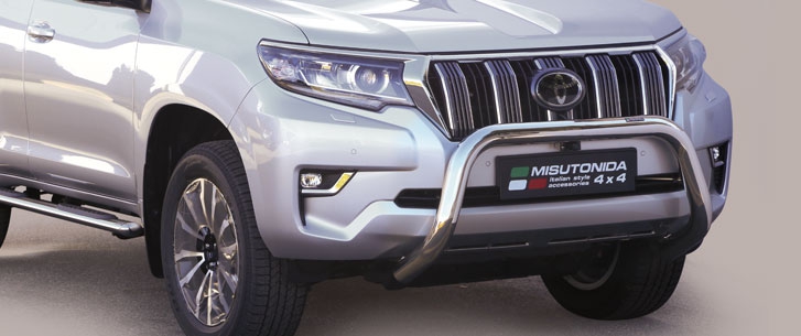 Frontal Protection Bar Toyota LC 150 18- 76mm