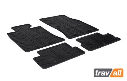 Non-skid Inset Mat MINI 3 DOOR (2006-2013) 4PC+FX