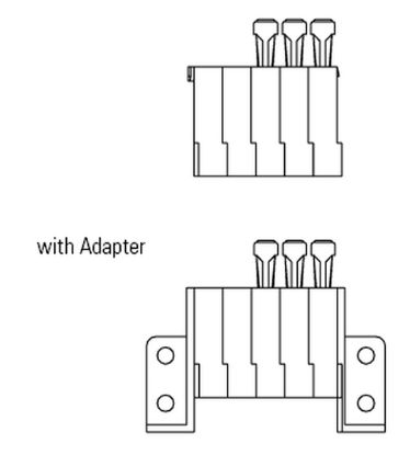 Fuse Holder lapikkaitsmele Max 30A DFK 1tk